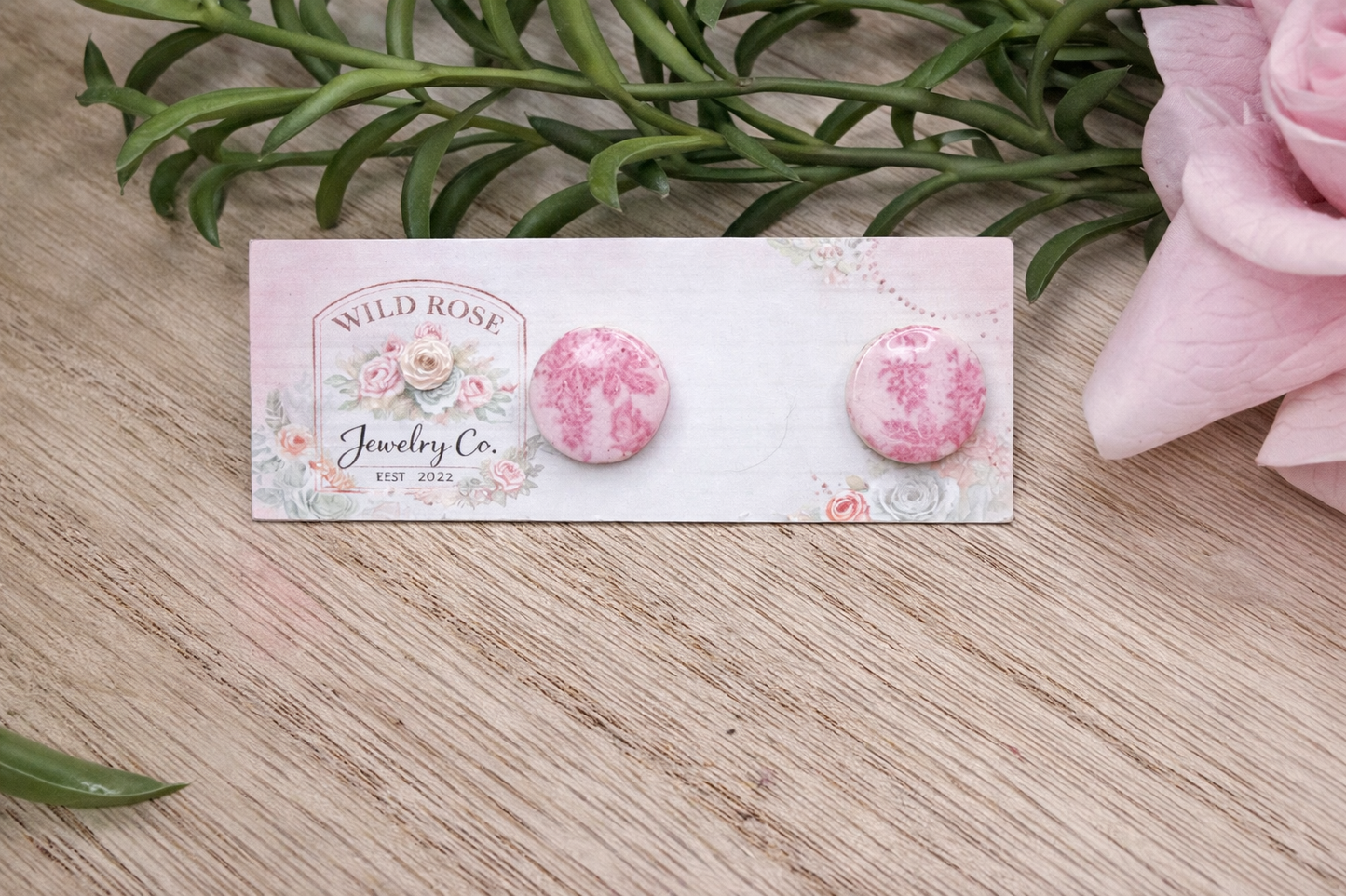 The Blushing Belle Studs