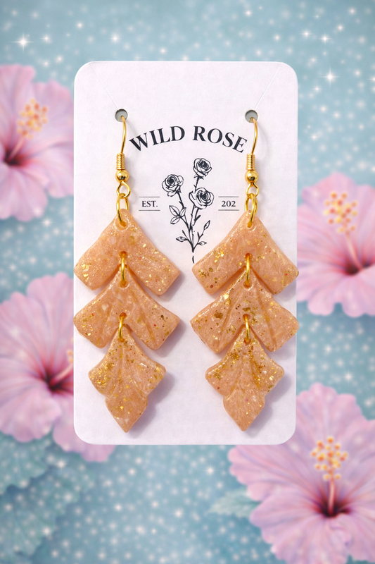 The Leaf Cascade-Pink